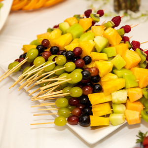 Vente en gros biodégradable Brochettes de bambou de 5mm Brochette de bambou <span class=keywords><strong>Kebab</strong></span> pour viande et fruits - Product Image 6