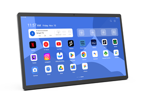 <span class=keywords><strong>Tablette</strong></span> à écran tactile avec affichage numérique 24 pouces POE alimenté NFC POE WIFI mural Android 14 OS Tablet PC avec RJ45 - Product Image 2