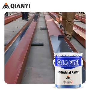 Peinture de base antirouille <span class=keywords><strong>alkyde</strong></span> au plomb rouge industrielle, revêtement protecteur pour structure en acier, clôture - Product Image 2