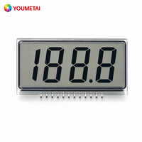 Affichage LCD segmenté personnalisé pour compteur de vitesse de moto, compteur kilométrique de vélo électrique, tableau de bord, LCD monochrome TN HTN VA