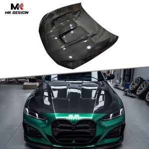 Cofano Anteriore in Fibra di Carbonio Stile N per <span class=keywords><strong>BMW</strong></span> Serie 4 <span class=keywords><strong>G22</strong></span> G23 G26 2021-2025, Sostituzione Cofano Motore, Accessori Auto - Product Image 1