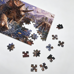 Puzzle d'aventure dinosaure en mousse EVA souple, non toxique et imperméable, 108 pièces, pour l'apprentissage et le jeu parent-enfant - Product Image 6