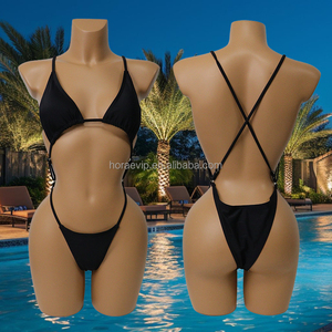 ชุดบอดี้สูทแฟชั่น S660 สองสี ลายเสือดาว เซ็กซี่ ชุดว่ายน้ำผู้หญิง สไตล์เล็กน้อย - Product Image 3