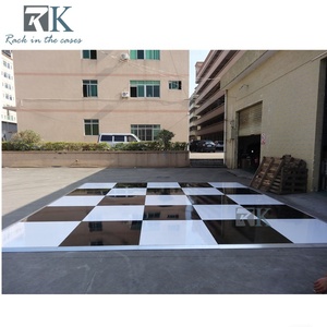 Décorations de mariage extérieures et intérieures Panneaux de piste de danse Plate-forme en bois - Product Image 5