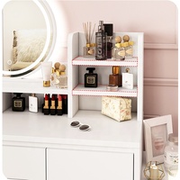 Meubles de chambre à coucher, coiffeuse de maquillage, ensemble de coiffeuse moderne et Simple avec miroir éclairé