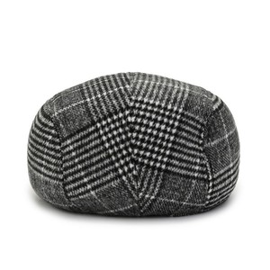 Gorro de Lana a Cuadros Unisex, Plegable, Estilo Urbano, Cálido - Product Image 4