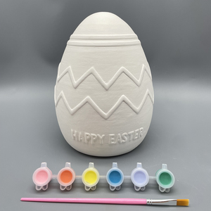 儿童DIY 3D复活节石膏绘画套装趣味复活节彩蛋兔子装饰品绘画玩具 - Product Image 6
