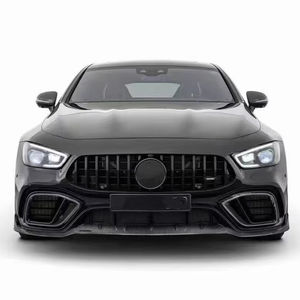 Pour <span class=keywords><strong>mercedes</strong></span>-benz <span class=keywords><strong>AMG</strong></span> GT63S Kit de carrosserie en Fiber de carbone sèche Style GT63BS becquet de diffuseur de lèvre avant en Fiber de carbone - Product Image 1