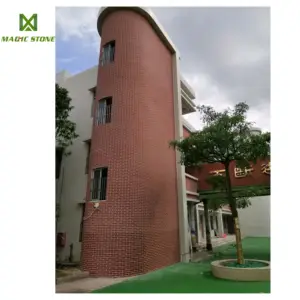 Không thấm nước Ốp tường trang trí Trọng lượng nhẹ mỏng uốn cong an toàn MCM linh hoạt đá phải đối mặt với gạch - Product Image 1