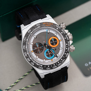 Đồng hồ nam cao cấp DIW 4801, máy cơ, mặt số sợi carbon, dây đeo nylon 22mm, kiểu dáng thể thao tùy chỉnh, hiển thị kim, núm vặn, mẫu mới nhất - Product Image 1