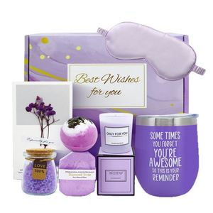 High-End Cross-Border Creative <b>Gift</b> Box with Bath Salts Soap Candles for Best Friend Birthday & Holiday <b>Gifts</b> - Product Image 1