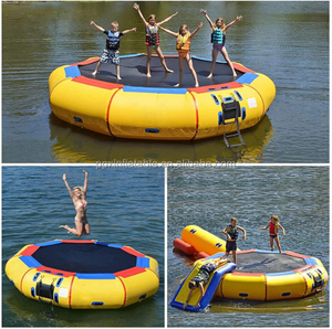 Trampolín Acuático Inflable de PVC, Anillo de Natación, Equipo de Juego Gigante para Niños, <span class=keywords><strong>Parque</strong></span> Acuático Inflable - Product Image 3