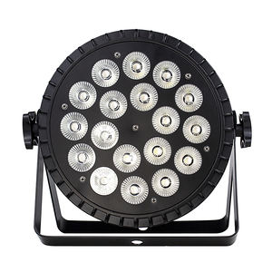 Luz LED PAR con <span class=keywords><strong>Zoom</strong></span> a Todo Color, Luces de Proyección para Escenario de Boda, Modo de Control DMX512, RGBWAUV, 4 en 1, 5 en 1, 6 en 1, 10W, RGBW/A, 18 Unidades - Product Image 3