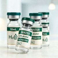 Autocollants de sécurité holographiques transparents personnalisés, étiquettes de peptides purs pour la recherche indépendante, flacons Ruo de 3 ml et 10 ml