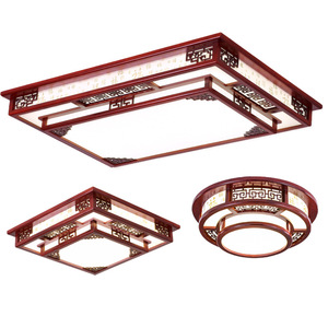 Chinese Style <b>Ceiling</b> <b>Light</b> <b>Led</b> Living Room Bedroom Main <b>Light</b> <b>Square</b> Round Design For Hall And Dining Room - Product Image 4