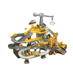 ITTL drôle BO ingénierie <span class=keywords><strong>garage</strong></span> alliage enfants petite fente de stationnement électrique voiture piste ensemble <span class=keywords><strong>jouets</strong></span> avec <span class=keywords><strong>voitures</strong></span> - Product Image 1