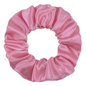 Bulk Wholesale Women's Blue <b>Accessories</b> Scrunchies Custom Silk Satin Elastic 12Cm Fashion Hair Tie - Product Image 2