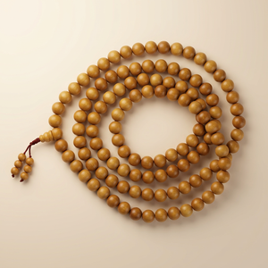 ศาสนาพุทธมาลาสร้อยคอลูกปัดหลวม /Jap มาลา /Chandan ลูกปัด - Product Image 2