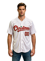 Maillot de baseball personnalisé pour Noël, maillot de Noël personnalisé pour la famille, maillot assorti pour les groupes, maillot de Noël pour les amateurs de baseball