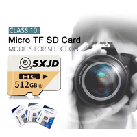 Im Angebot Benutzer definiertes Logo mit großer Kapazität 4K V30 V60 V90 A2 U3 4GB 8GB 32GB 64GB 512GB 1TB schwarzer Kunststoff-Tf-Speicher Micro 128GB SD-Karte