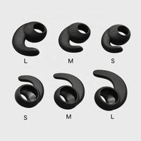Oreillettes en Silicone souple, s'accroche aux oreilles, forme de Canal, accessoire de Sport