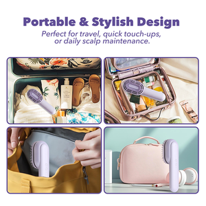Draagbare Trillende Elektrische Hoofdhuid Massageapparaat Borstel-Haar-Voedende Hoofdhuid Massage Tool - Product Image 6