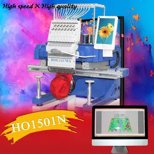 HOLiAUMA Factory direct selling one head commercial embroidery machine like melco tajima embroidery machine sale for price