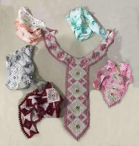 2025 accesorio de ropa cuello encaje flor bordado encaje cuello para ropa - Product Image 3