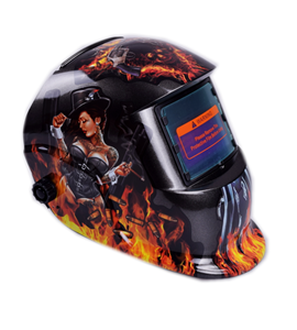 定制便宜的自动变暗焊接头盔喷漆焊接头盔/焊接面罩 - Product Image 2