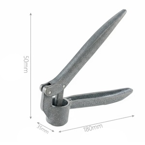 เครื่องบดกระเทียมแบบมือหมุน สำหรับผักและผลไม้ ทำจากโลหะ - Product Image 4