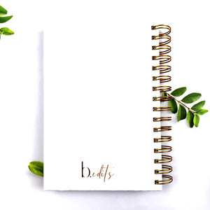 Cahier à spirales A5 pour étudiants, pour les études et la préparation aux examens, avec logo scolaire personnalisé - Product Image 1