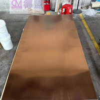 Demeng 3mmGold Mirror Wall Self-adhesive Magnifying Acrylic Flexible Mirror Sheet