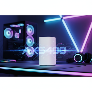 ODM เราเตอร์พกพา <span class=keywords><strong>WiFi</strong></span> 6 5G LTE พร้อมไฟร์วอลล์และ VPN AX5400โมเด็ม4G - Product Image 1