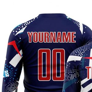 Men Graphic <b>Long</b> Sleeve Soccer Jersey Breathable Football Shirt Quick Dry Performance Athletic Sportswear for Training <b>Matches</b> - Product Image 5