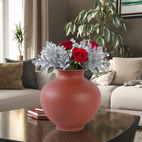 Großhandel moderne Wohnkultur Eisen Blumenvase hand gefertigte verzinkte Metall für Esszimmer Hochzeit Deko handgemachtes modernes Zuhause