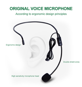 <span class=keywords><strong>Amplificateur</strong></span> personnel S820 10W <span class=keywords><strong>Amplificateur</strong></span> vocal filaire professionnel avec haut-parleurs portables pour enseignants et étudiants Produit OEM - Product Image 5