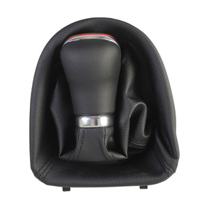 Pommeau de levier de vitesse en cuir, 5 vitesses, 6 vitesses, pour Seat Leon II Altea Xl Toledo III, poignée ergonomique - Product Image 2