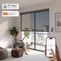 Persianas Enrollables Motorizadas Personalizadas Ilvia, Sistema de Cortinas Eléctricas, Persiana Exterior Opaca con Cierre
