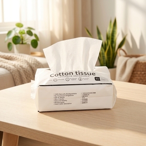 Serviette jetable non tissée pour le visage, paquet souple à dérouler, lingette sèche sans peluches, à usage unique, pour le nettoyage du visage, les soins de la <span class=keywords><strong>peau</strong></span> et les voyages - Product Image 3