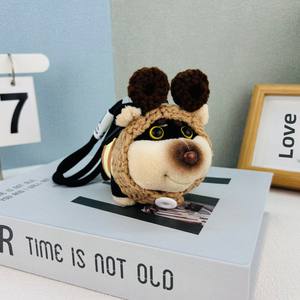 ของตกแต่งกระเป๋าเป้สะพายหลังรูปสุนัขผึ้งพวงกุญแจตุ๊กตาเด็กผู้หญิงทำจากผ้าฝ้ายสามารถปรับแต่งได้ลายการ์ตูนสำหรับเด็กเหมาะสำหรับการตกแต่งกระเป๋าเป้สะพายหลัง - Product Image 4