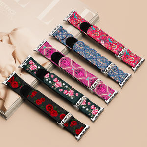 Trendybay Luxe Doux Sport pour <span class=keywords><strong>Apple</strong></span> <span class=keywords><strong>Watch</strong></span> Strap 42/44/45/49mm Nylon <span class=keywords><strong>Bracelet</strong></span> de Montre <span class=keywords><strong>Bracelet</strong></span> en Tissu pour IWatch 8/9/10 Ultra 2 - Product Image 4