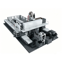 Machine de perçage et de fraisage CNC automatique pour réservoirs sous pression et tubes de collecteur de chaudière d'échangeur de chaleur chimique