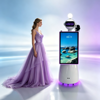 Cabine photo IA à écran tactile 32 pouces, compatible avec l'impression instantanée, dropshipping disponible, flight case, prix usine pour les États-Unis