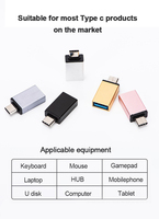 Adaptador Just Link QTG Resalte el conector hembra USB tipo C a USB 3,0 Tipo a macho Adaptador de datos de sincronización de carga Productos en stock