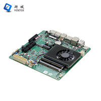 Placa Base Industrial Integrada Mini ITX con Intel N5095, DDR4, 6 SATA, HD, DP, 2 RJ45 LAN, COM, PCIe, Compatible con Win10 y Linux, para NAS