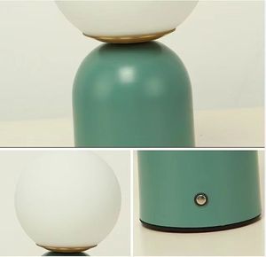 Bắc Âu phong cách hiện đại dẫn có thể điều chỉnh đèn bàn sắt mạnh mẽ cơ thể với Blush Acrylic Bìa Dimmable điều khiển cảm ứng <span class=keywords><strong>3</strong></span> năm bảo hành - Product Image 4