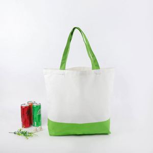 Custom Printed Fashion Recyclable Shopping Travel Picnic Folding Washed Large Canvas Cotton Bag - Product Image 5