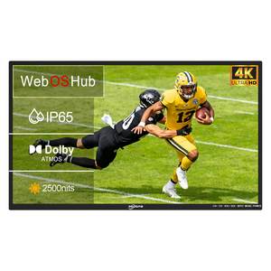 ทีวีสมาร์ทกลางแจ้งขนาด 75 นิ้ว: 4K UHD ความสว่าง 2000nits มาตรฐาน IP65 ระบบ Google TV, รับประกัน 5 ปี, รีโมทคอนโทรล, ดีไซน์กันน้ำสำหรับใช้งานกลางแจ้ง - Product Image 5