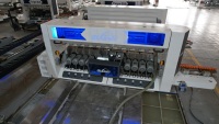 Dispositivo de Procesamiento de Vidrio Automotriz Controlado por PLC, Glasino, Máquina de Doble Biselado en Línea Recta para Vidrio Laminado para Automóviles