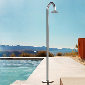 Vaguel wirtschaftliche edelstahl Stranddusche Säule Außendusche für Schwimmbad und Garten - Product Image 3